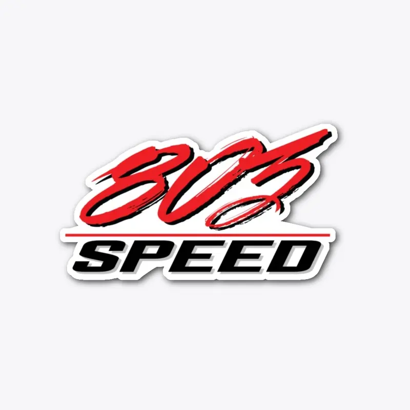 803 Speed Sticker